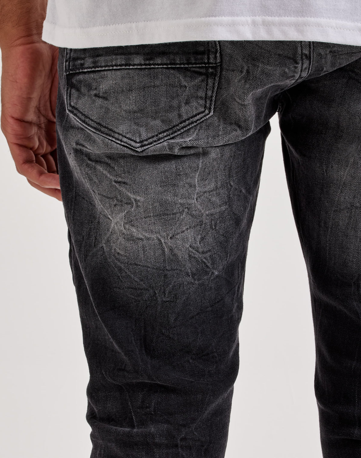 Jordan Craig Distressed Skinny Denim Jeans