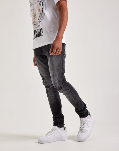 Jordan Craig Sean Slim Distressed Jeans