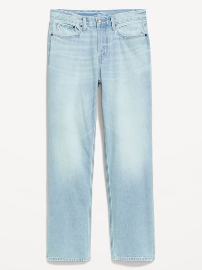 Structured Loose Non-Stretch Jeans
