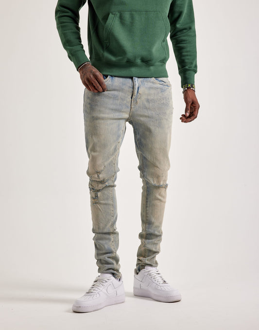 Jordan Craig Sean Slim Distressed Jeans