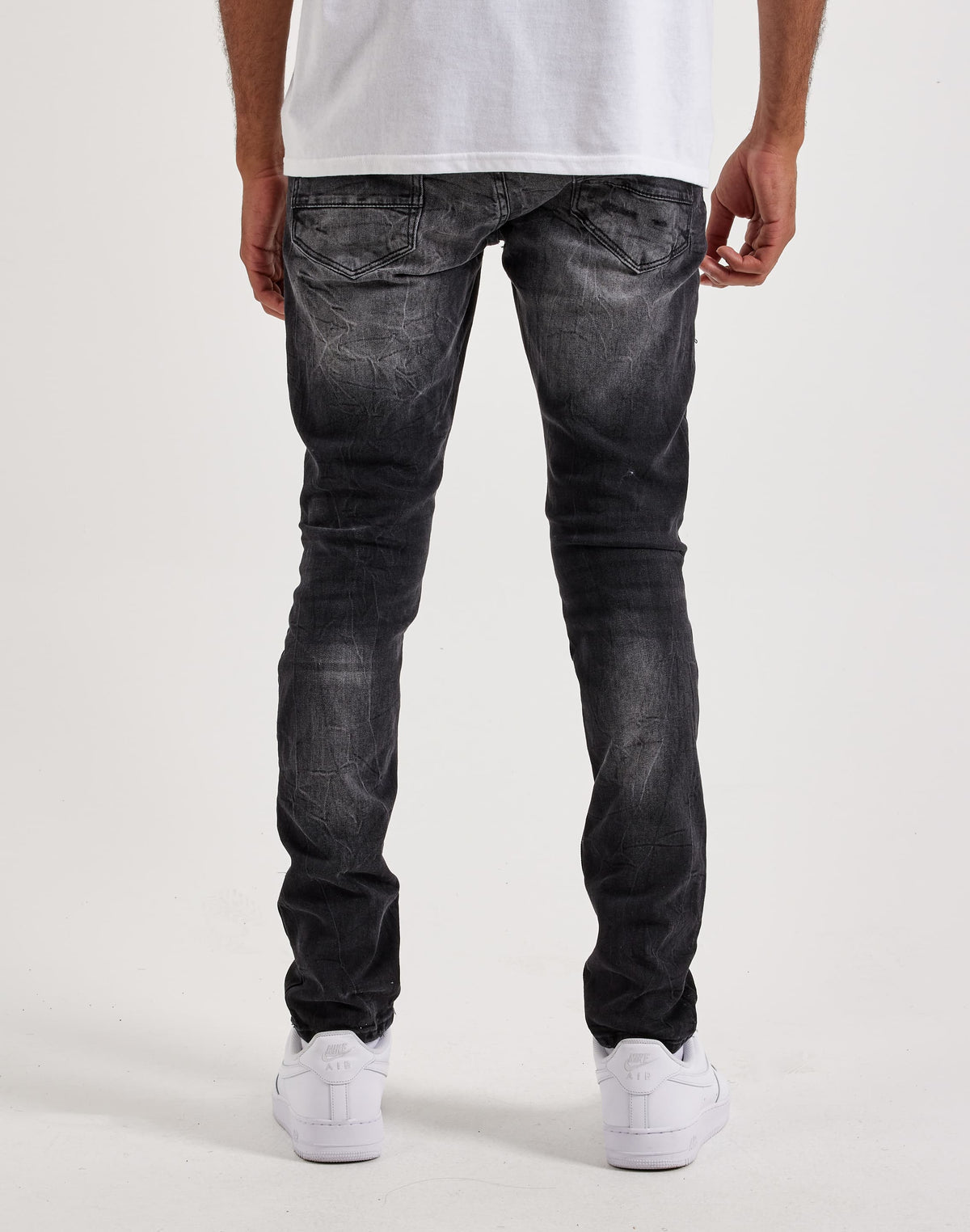 Jordan Craig Distressed Skinny Denim Jeans