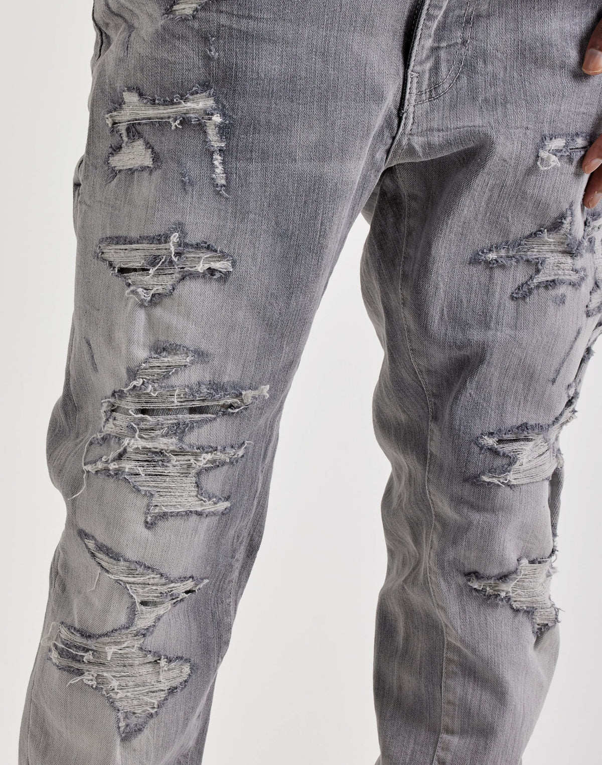 Jordan Craig Sean Slim Distressed Jeans