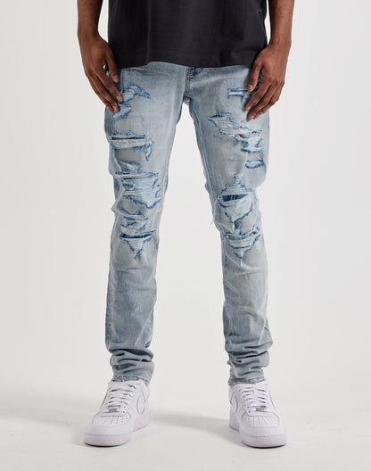Jordan Craig Sean Slim Distressed Jeans