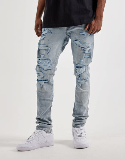 Jordan Craig Sean Slim Distressed Jeans
