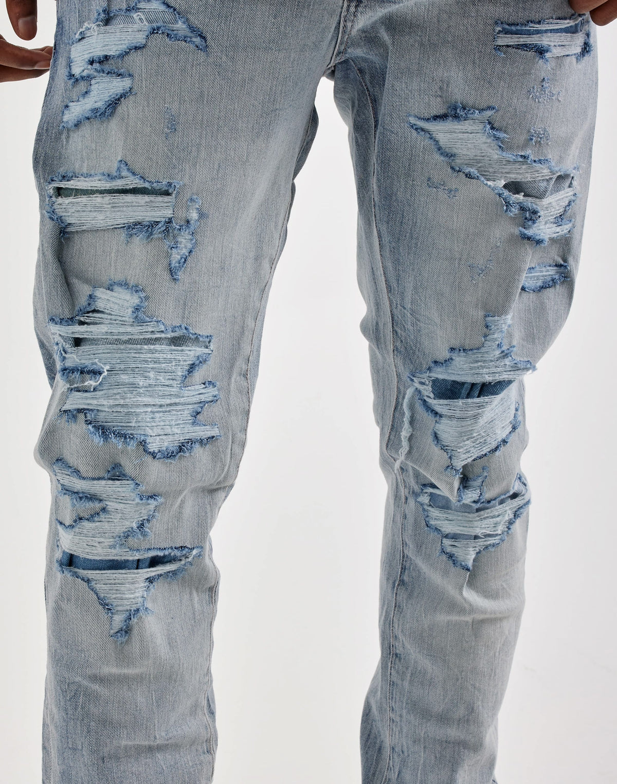 Jordan Craig Sean Slim Distressed Jeans