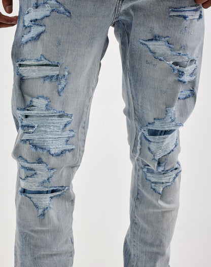 Jordan Craig Sean Slim Distressed Jeans