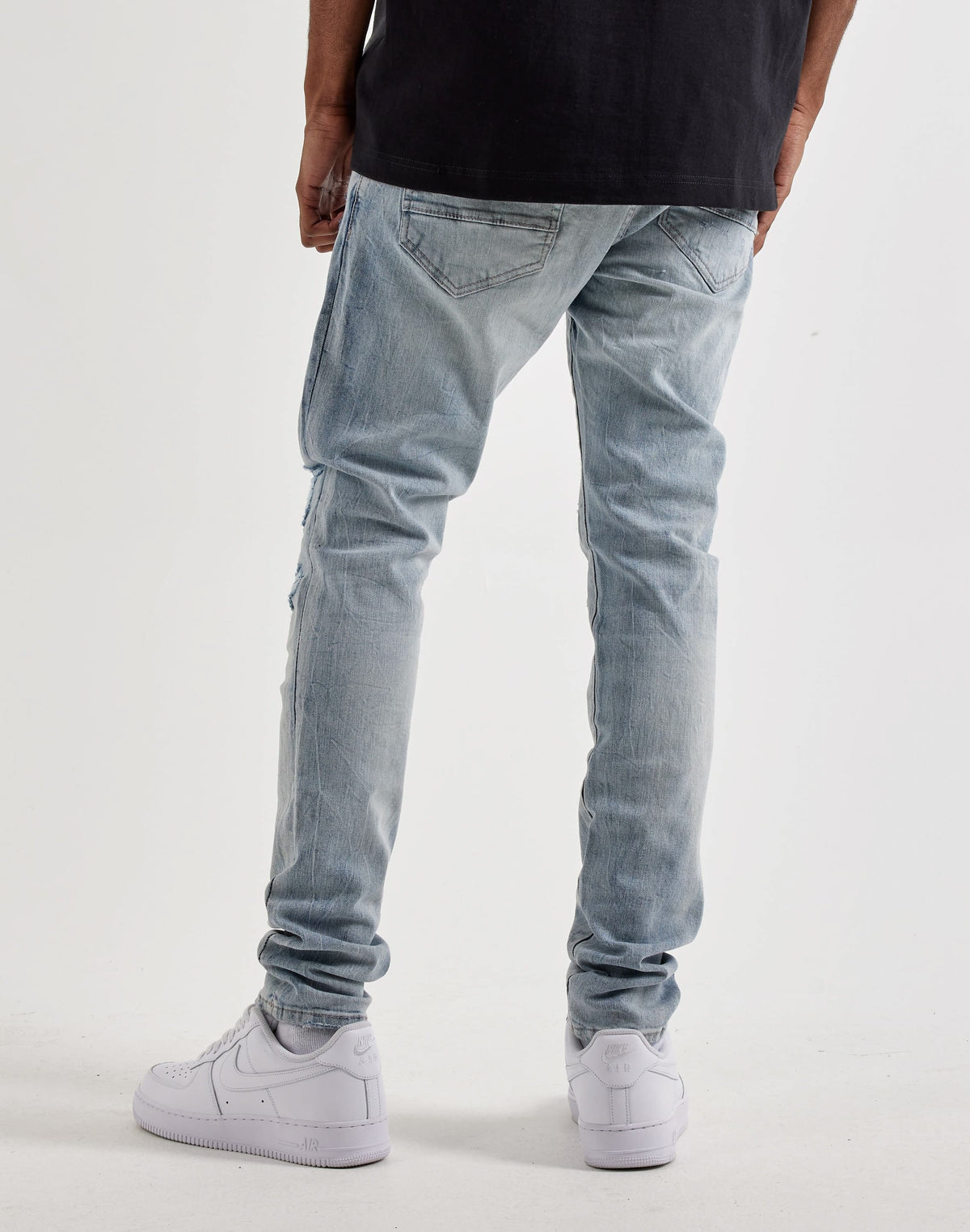 Jordan Craig Sean Slim Distressed Jeans