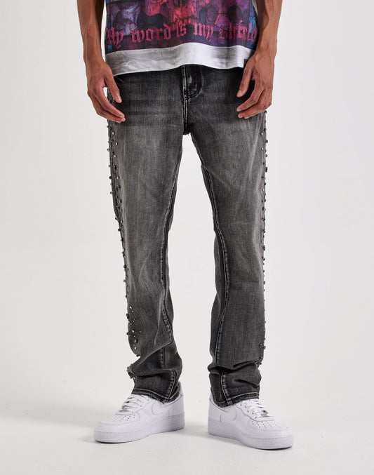 Preme Slim Side Stone Denim Jeans