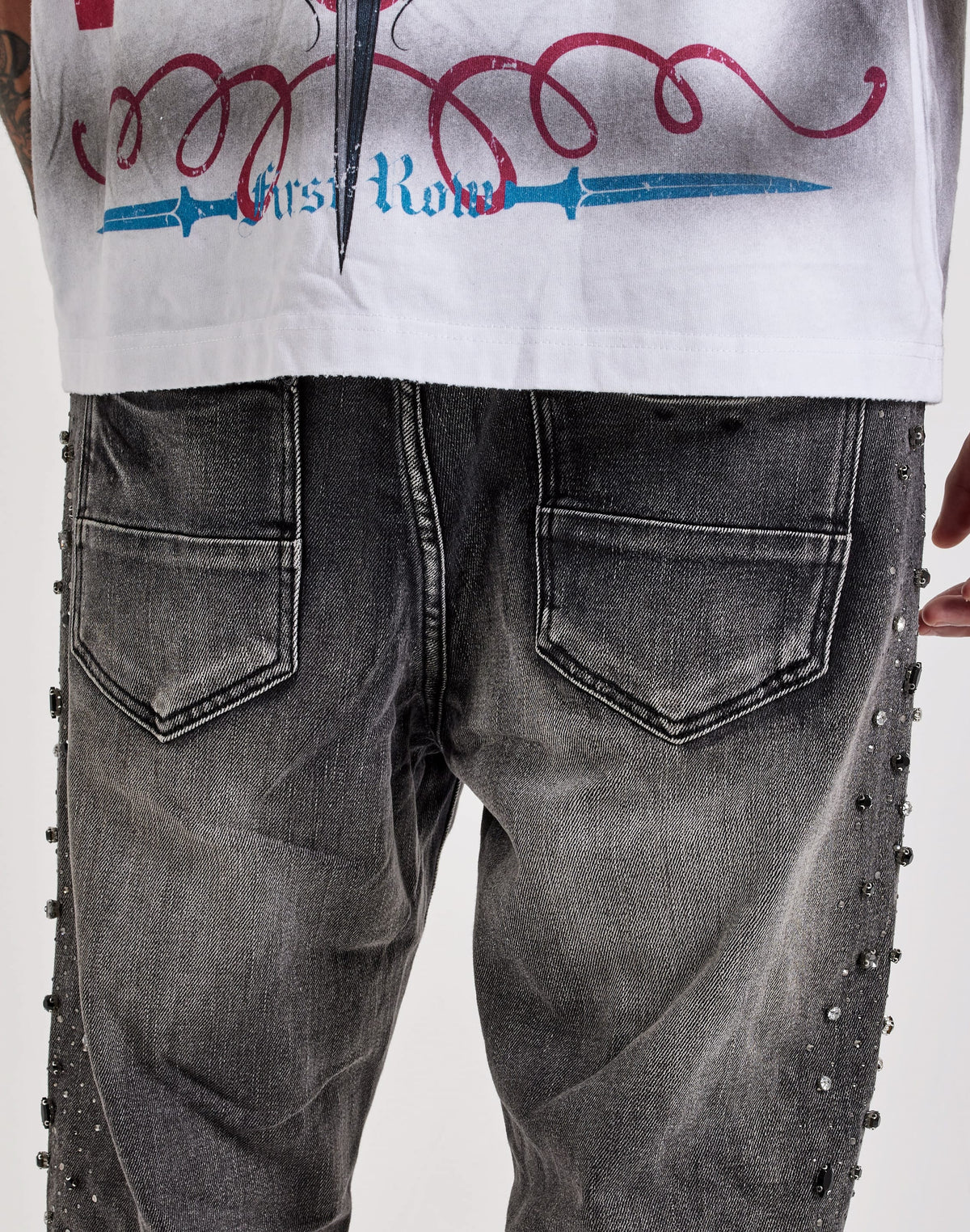 Preme Slim Side Stone Denim Jeans