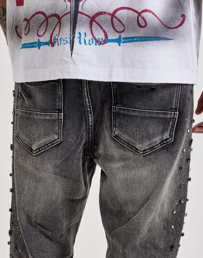 Preme Slim Side Stone Denim Jeans