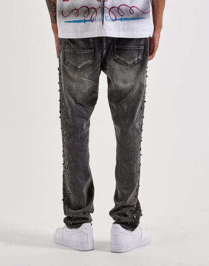 Preme Slim Side Stone Denim Jeans