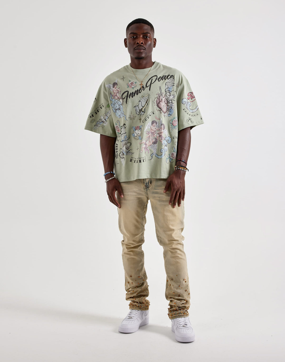 Preme Stacked Gradient Stones Jeans