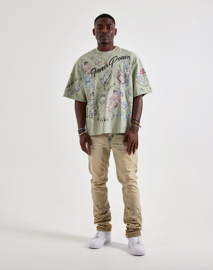 Preme Stacked Gradient Stones Jeans