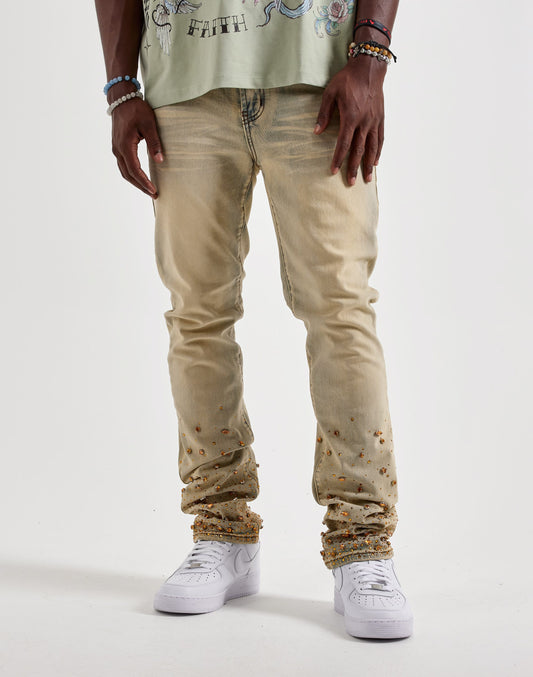 Preme Stacked Gradient Stones Jeans