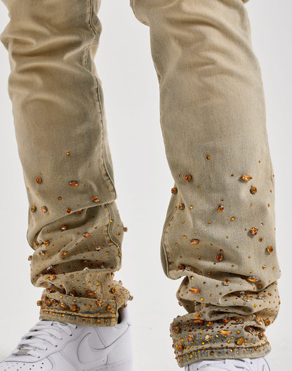 Preme Stacked Gradient Stones Jeans