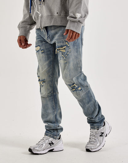 Smoke Rise Bleach Distressed Jeans