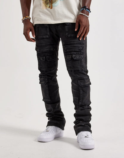 WAIMEA Stacked Utility Denim Jeans