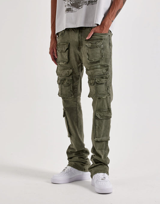 Waimea Stacked Utility Cargo Pants