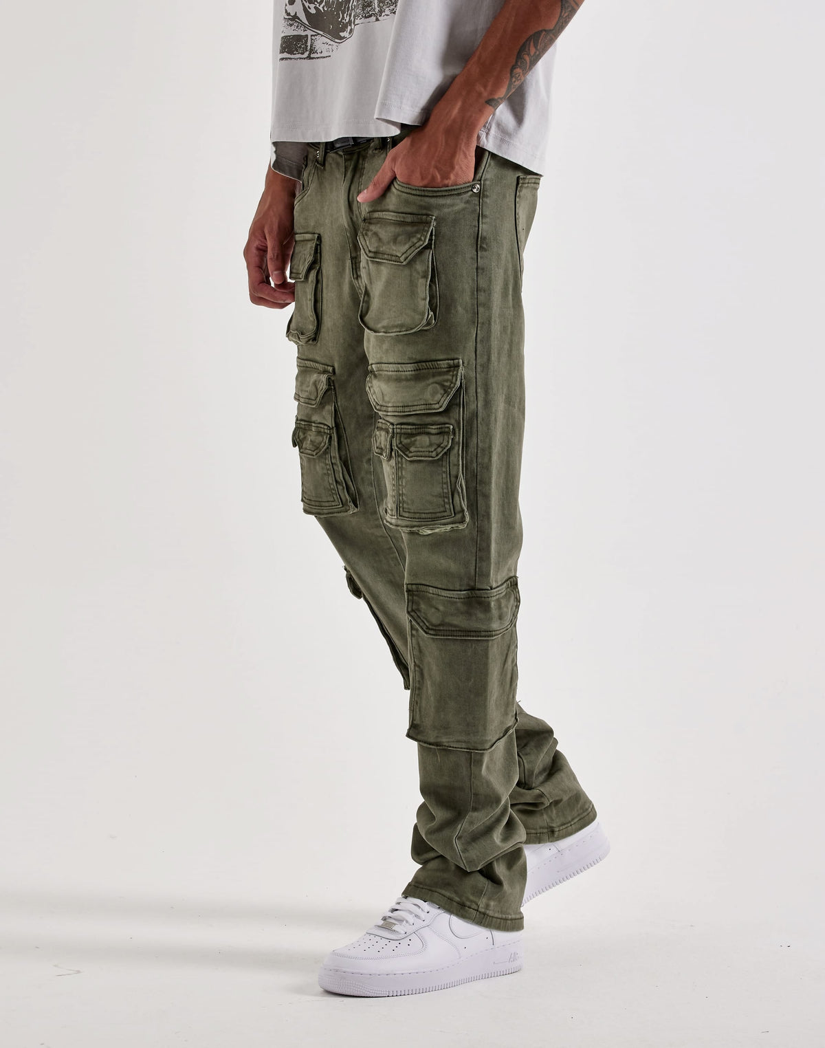 Waimea Stacked Utility Cargo Pants